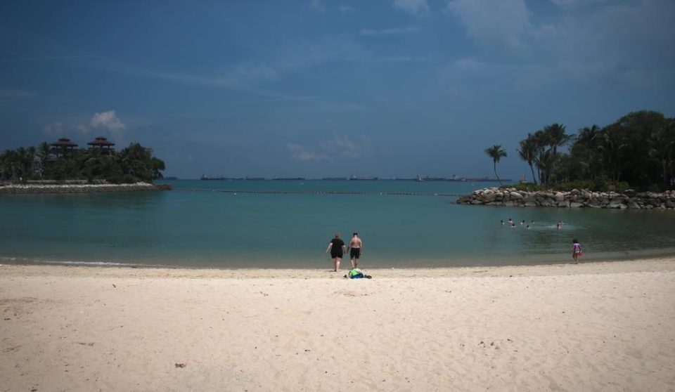 Crowds head to Sentosa beaches, ahead of online booking requirement for visitors