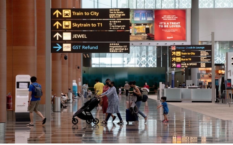 Changi Airport stole Woman arrested