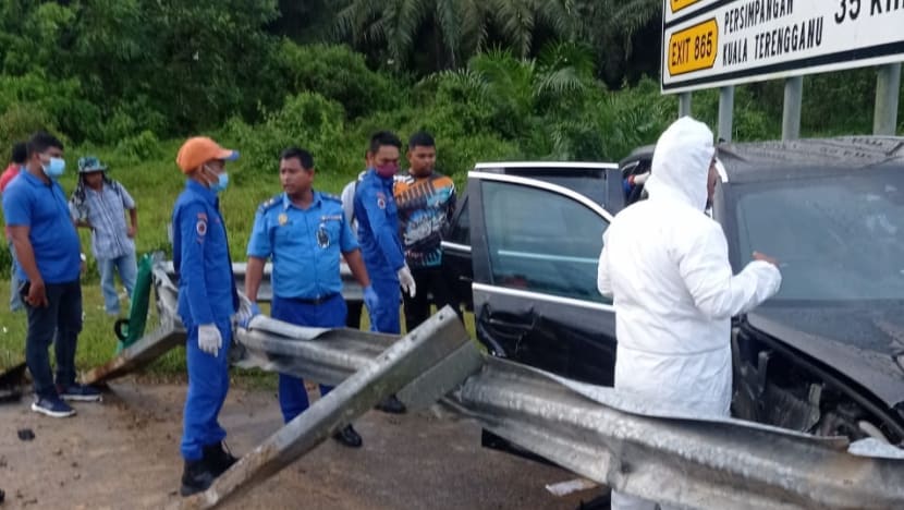 Singaporean woman dies car accident Malaysia