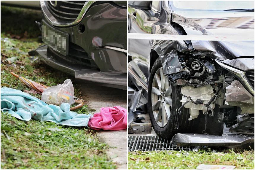 Yishun carpark accident