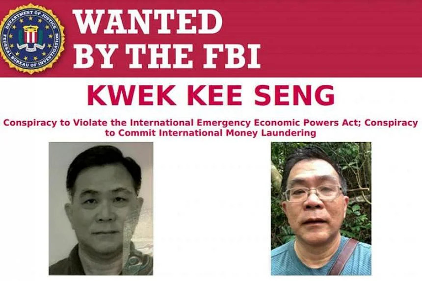 singapore Man wanted by US $7 million bounty