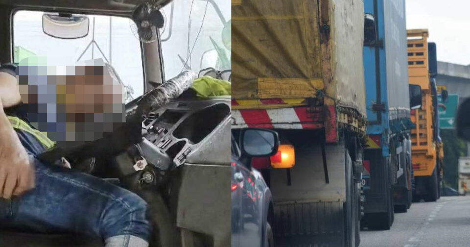 Lorry driver suffers suspected stroke spore